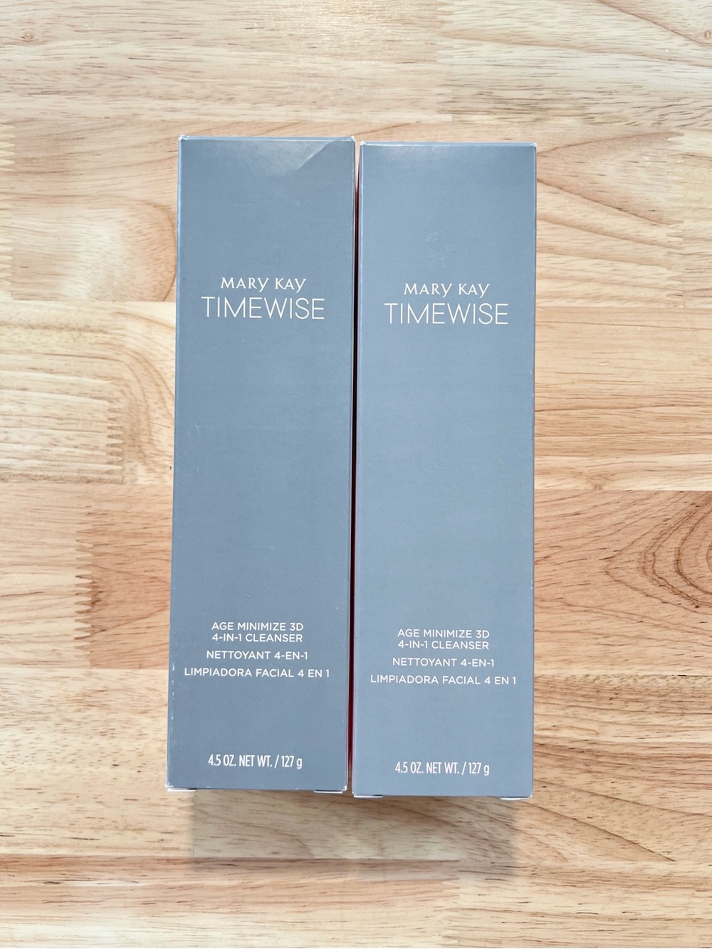 Mary Kay TimeWise AGE MINIMIZE 3D 4 in 1 CLEANSER Combination to Oily - TWO PACK
